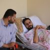 التجمع الإعلامي يزور الزميلان الجريحان قديح والشوربجي