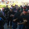 أجهزة امن الضفة تقمع مسيرة سلمية بالعصي والغاز والاعتقال  