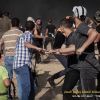 قيام شبان بسحل السلك الزائل شرق خانيونس