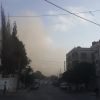 الطيران الحربي يقصف مبنى الكتيبة غرب مدينة غزة بأربعة صواريخ