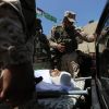 جماهير رفح تشيع الشهيد القسامي عبد الكريم رضوان