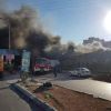 صور: الحرائق المندلعة في كيبوتس رعيم بفعل البالونات الحارقة
