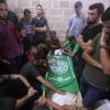 جماهير غفيرة من مدينة غزة تشيع شهداء القسام الثلاثة