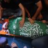 جماهير غفيرة من مدينة غزة تشيع شهداء القسام الثلاثة