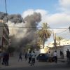 إصابة 18 مواطناً بقصف إسرائيلي دمر مركزًا ثقافيًا غرب غزة