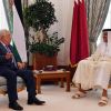عباس يجتمع مع أمير قطر لمناقشة ملف المصالحة والتصعيد في قطاع غزة