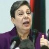 حنان عشراوي: القدس جوهر الوجود الفلسطيني وتجسد تاريخه وثقافته