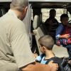 ضبط مركبة نقل أطفال بحمولة زائدة بطوباس