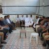 وفد من حركة الجهاد في خان يونس يزور عدد من عوائل الشهداء