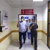 أبو الريش يتفقد المستشفى الأندونيسي ميدانيًا