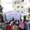 مسيرة جماهيرية بخانيونس نصرة للقدس والأقصى