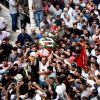 تشييع جثمان الشهيد "لدادوة" بقرية المزرعة الغربية