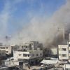 5 شهداء بينهم 3 أطفال وجرحى بقصف شقة في حي النصر بغزة