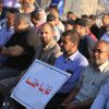 يطالبون بحقهم بالغاز.. الفلسطينيون يضعون حجر الاساس لممر مائي عبر ميناء غزة